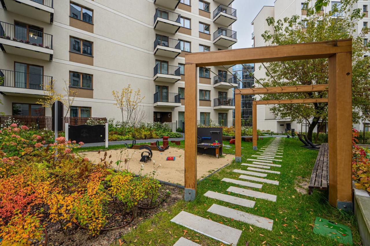 Business District Apartment - Parking, Balcony By Rentujemy Warsaw Exterior photo
